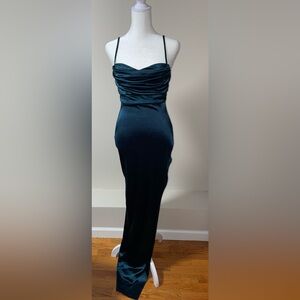 Windsor Emerald High Slit Dress